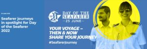 Seafarers are sharing their maritime voyages across social media to mark the Day of the Seafarer 2022. 