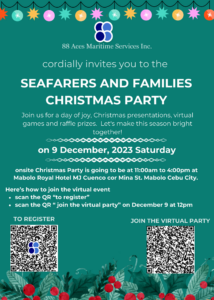 SEAFARERS AND FAMILIES CHRISTMAS PARTY